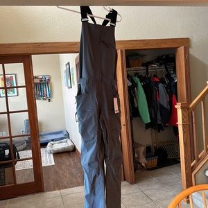 SNOW pant bib FW Womens Manifest 2L  NEW dark stone M